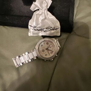 Thomas Sabo White and Silver Watch
